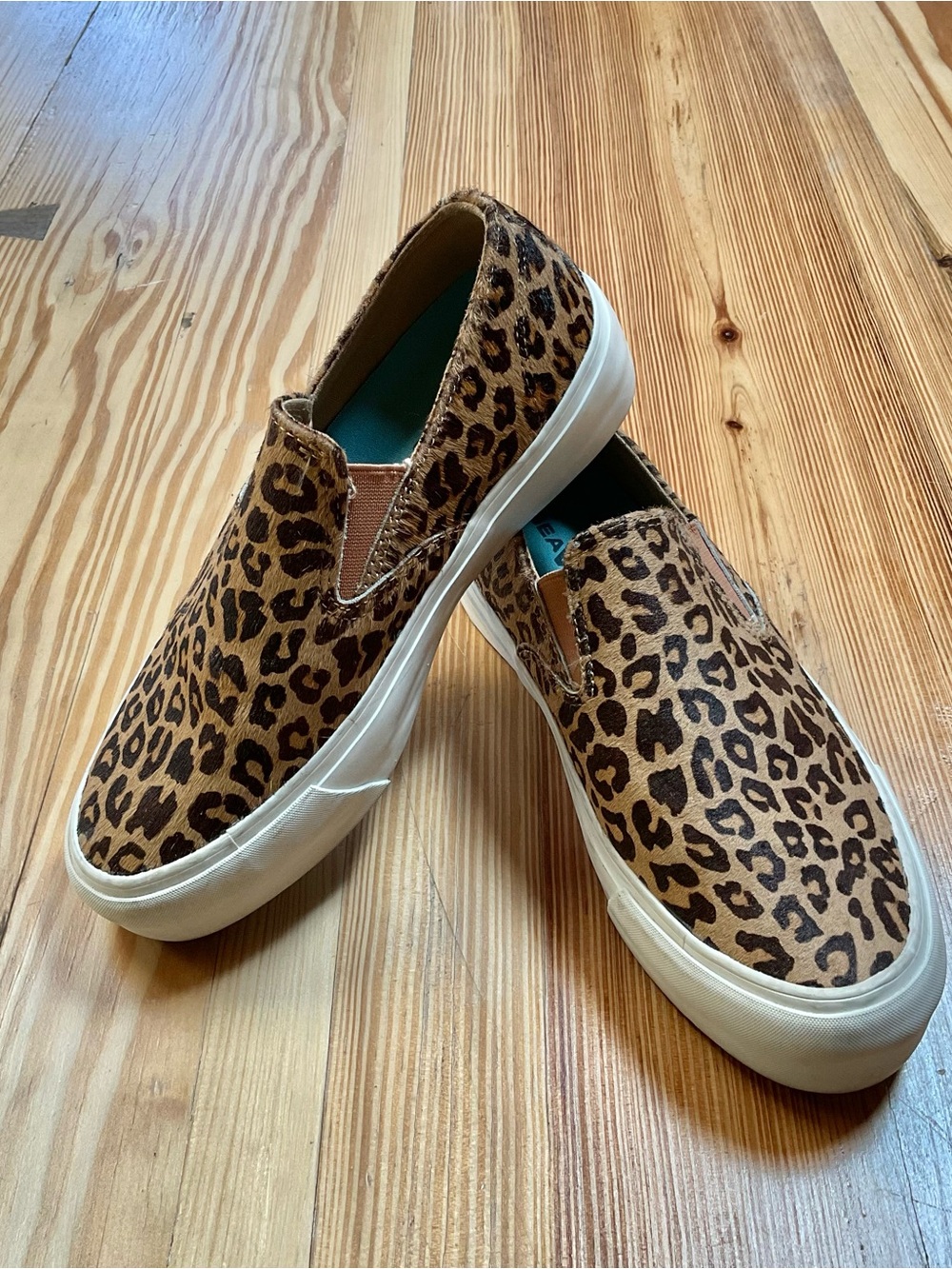 SeaVees Leopard Platform Mulholland Sneakers ~ Size 6.5 - Picture 2 of 6